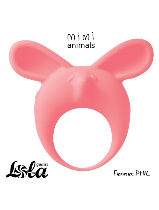 Оранжевое эрекционное кольцо Fennec Phil - Lola Games - в Севастополе купить с доставкой