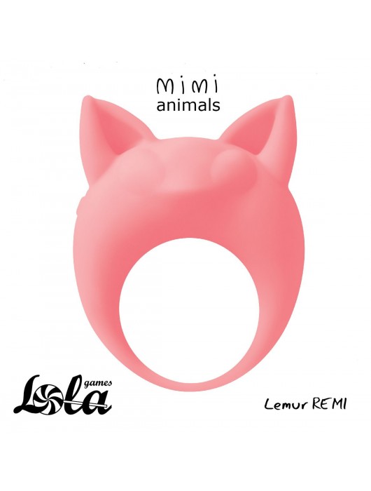 Оранжевое эрекционное кольцо Lemur Remi - Lola Games - в Севастополе купить с доставкой