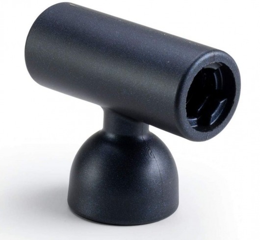 Черная насадка-мастурбатор на вибратор Doxy - Masturbator Sleeve Doxy Attachment - Doxy - в Севастополе купить с доставкой