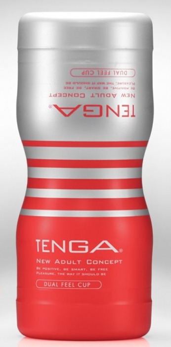 Мастурбатор TENGA Dual Sensation Cup - Tenga - в Севастополе купить с доставкой