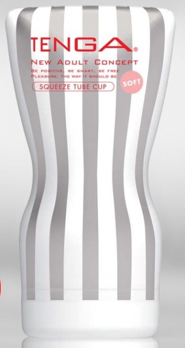 Мастурбатор TENGA Squeeze Tube Cup Soft - Tenga - в Севастополе купить с доставкой