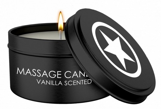 Массажная свеча с ароматом ванили Massage Candle - Shots Media BV - купить с доставкой в Севастополе