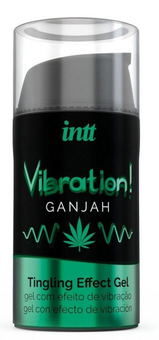 Жидкий интимный гель с эффектом вибрации Vibration! Ganjah - 15 мл. - INTT - купить с доставкой в Севастополе