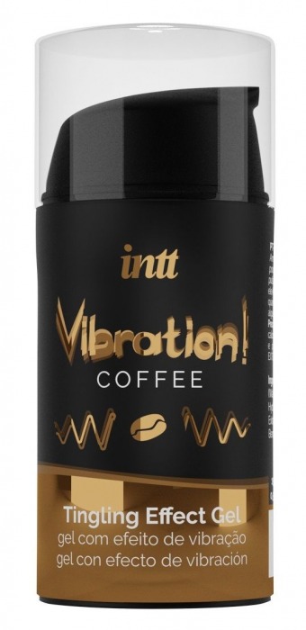 Жидкий интимный гель с эффектом вибрации Vibration! Coffee - 15 мл. - INTT - купить с доставкой в Севастополе