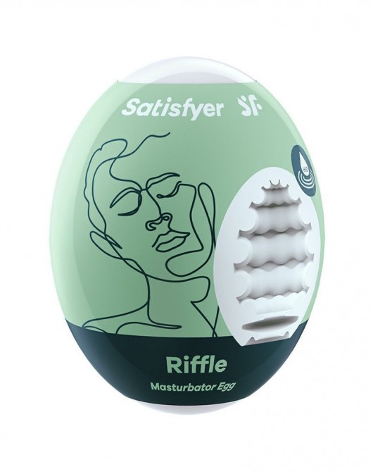 Мастурбатор-яйцо Satisfyer Riffle Mini Masturbator - Satisfyer - в Севастополе купить с доставкой