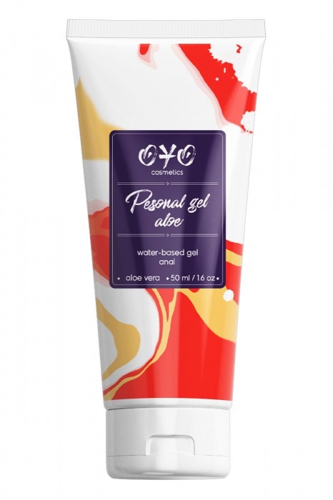 Анальная смазка на водной основе OYO Personal Gel Aloe - 50 мл. - OYO - купить с доставкой в Севастополе