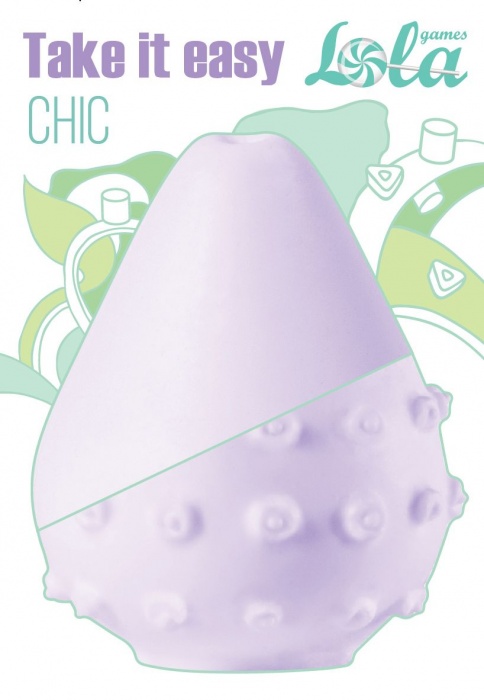 Сиреневый мастурбатор Chic - Lola Games - в Севастополе купить с доставкой