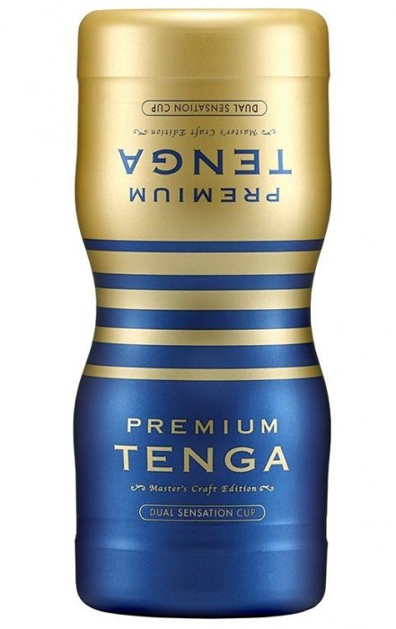 Мастурбатор TENGA Premium Dual Sensation Cup - Tenga - в Севастополе купить с доставкой