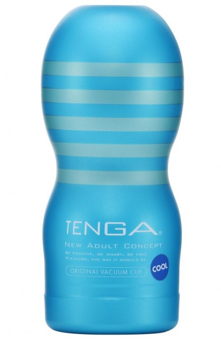 Мастурбатор с охлаждающей смазкой TENGA Original Vacuum Cup Cool - Tenga - в Севастополе купить с доставкой