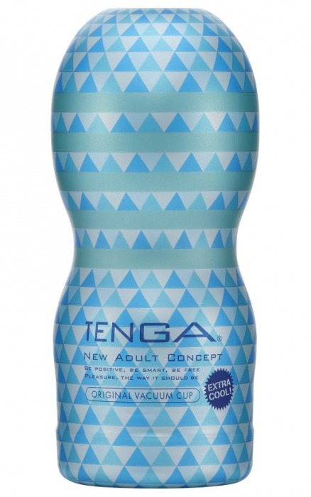 Мастурбатор с охлаждающей смазкой TENGA Original Vacuum Cup Extra Cool - Tenga - в Севастополе купить с доставкой