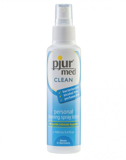 Гигиенический спрей pjur MED Clean Spray - 100 мл. - Pjur - купить с доставкой в Севастополе