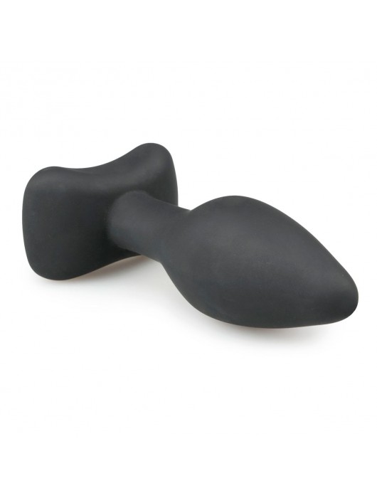 Черный анальный плаг Rocket Plug - 9 см. - Easy toys