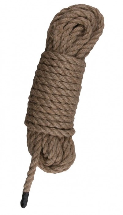 Пеньковая веревка для связывания Hemp Rope - 5 м. - Easy toys - купить с доставкой в Севастополе