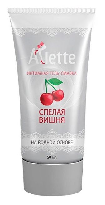 Интимная гель-смазка на водной основе Arlette  Спелая вишня  - 50 мл. - Arlette - купить с доставкой в Севастополе