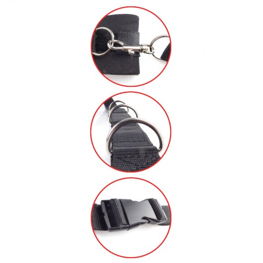 Набор для бондажа на кровати Ultimate Bed Restraint System - Pipedream - купить с доставкой в Севастополе