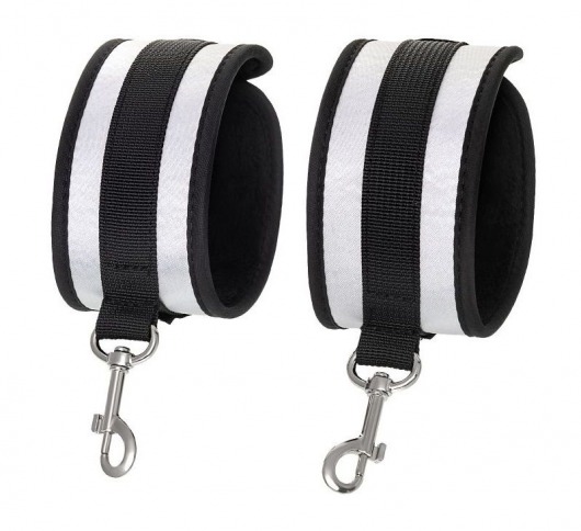 Серебристо-черные оковы Anonymo - ToyFa - купить с доставкой в Севастополе