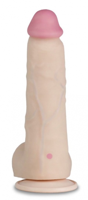 Телесный перезаряжаемый вибратор-реалистик из неоскин - 22 см. - LOVETOY (А-Полимер)