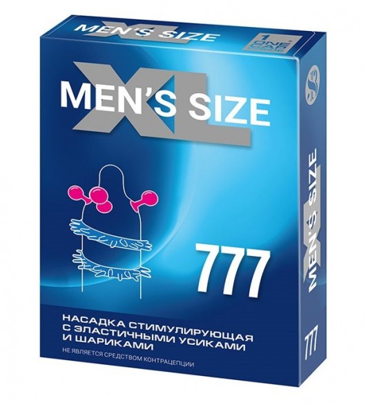 Стимулирующая насадка на пенис MEN SIZE 777 - Sitabella - в Севастополе купить с доставкой