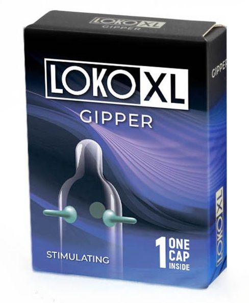 Стимулирующая насадка на пенис LOKO XL GIPPER - Sitabella - в Севастополе купить с доставкой