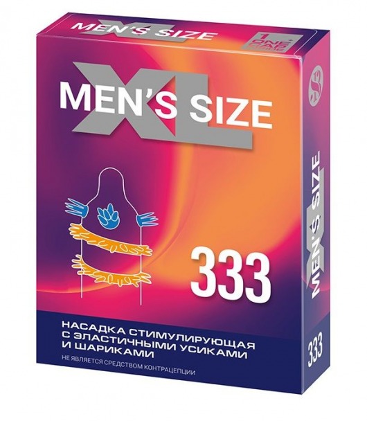 Стимулирующая насадка на пенис MEN SIZE 333 - Sitabella - в Севастополе купить с доставкой