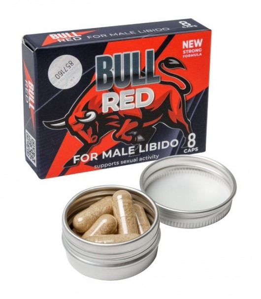 Пищевой концентрат для мужчин BULL RED - 8 капсул - Sitabella - купить с доставкой в Севастополе