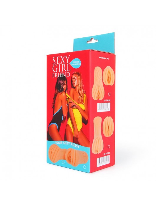 Телесный мастурбатор-вагина со складками на входе - Bior toys - в Севастополе купить с доставкой