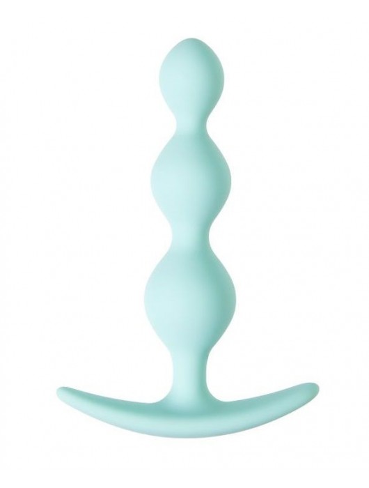 Мятная анальная втулка Triple - 10,5 см. - ToyFa