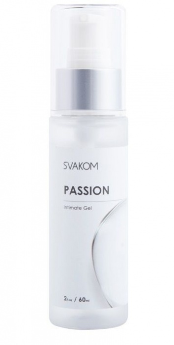 Смазка на водной основе Passion Intimate Gel - 60 мл. - Svakom - купить с доставкой в Севастополе