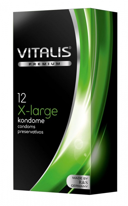 Презервативы увеличенного размера VITALIS PREMIUM x-large - 12 шт. - Vitalis - купить с доставкой в Севастополе