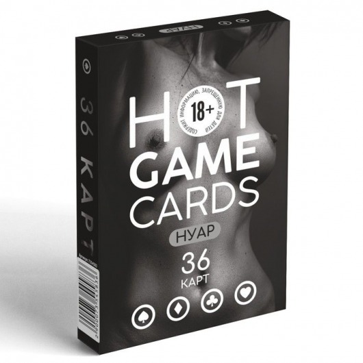 Игральные карты HOT GAME CARDS НУАР - 36 шт. - Сима-Ленд - купить с доставкой в Севастополе