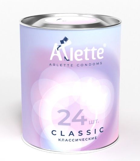 Классические презервативы Arlette Classic - 24 шт. - Arlette - купить с доставкой в Севастополе