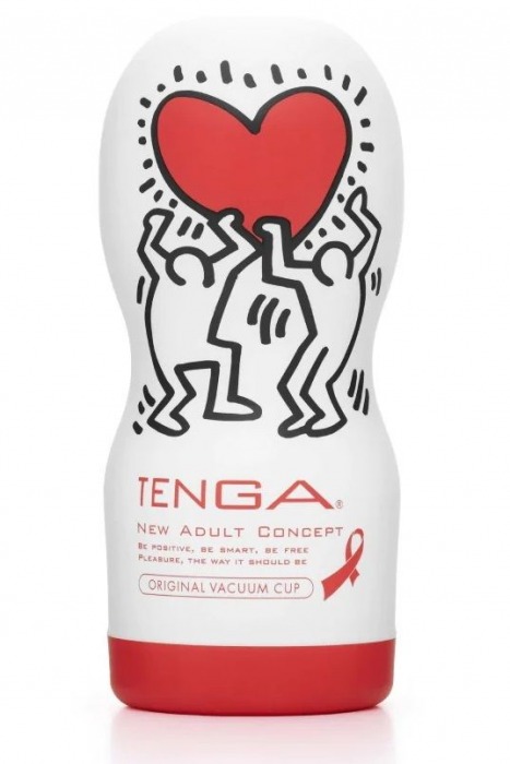 Мастурбатор Keith Haring Cup Deep Throat - Tenga - в Севастополе купить с доставкой