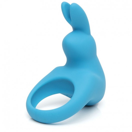 Голубое эрекционное виброкольцо Happy Rabbit Rechargeable Rabbit Cock Ring - Happy Rabbit - в Севастополе купить с доставкой