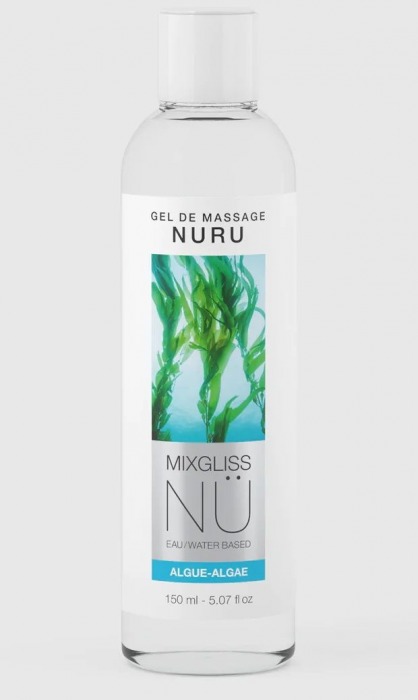 Массажный гель на водной основе Mixgliss NU Algae - 150 мл. - Mixgliss - купить с доставкой в Севастополе