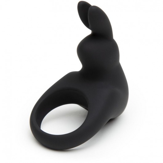 Черное эрекционное виброкольцо Happy Rabbit Rechargeable Rabbit Cock Ring - Happy Rabbit - в Севастополе купить с доставкой