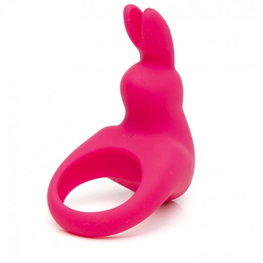 Розовое эрекционное виброкольцо Happy Rabbit Rechargeable Rabbit Cock Ring - Happy Rabbit - в Севастополе купить с доставкой