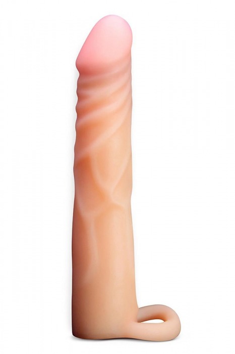 Телесная насадка на пенис Cock Xtender - 17,7 см. - Blush Novelties - в Севастополе купить с доставкой