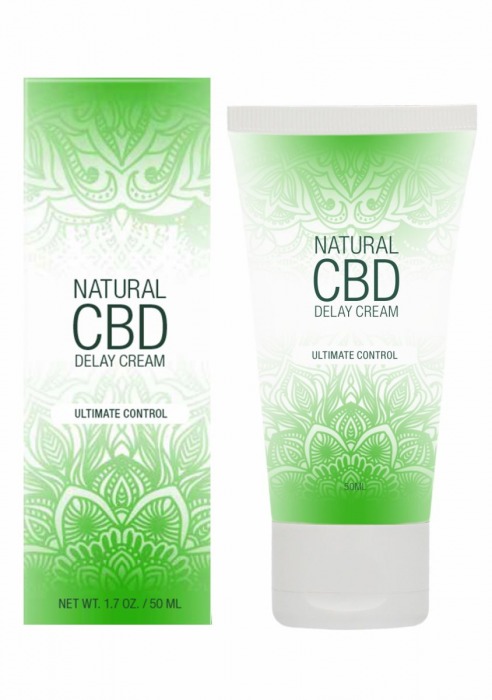 Крем-пролонгатор Natural CBD Delay Cream - 50 мл. - Shots Media BV - купить с доставкой в Севастополе