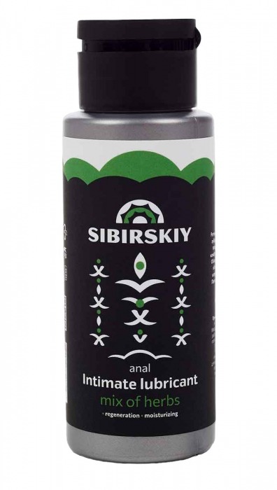 Анальный лубрикант на водной основе SIBIRSKIY с ароматом луговых трав - 100 мл. - Sibirskiy - купить с доставкой в Севастополе