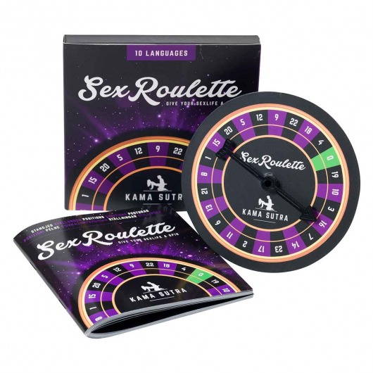 Настольная игра-рулетка Sex Roulette Kamasutra - Tease&Please - купить с доставкой в Севастополе