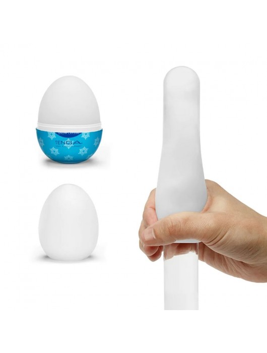 Мастурбатор-яйцо Snow Crystal - Tenga - в Севастополе купить с доставкой
