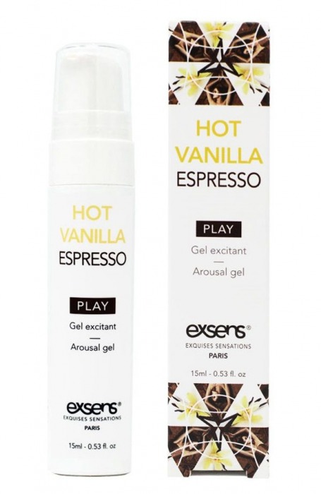 Возбуждающий гель Hot Vanilla Espresso Arousal Gel - 15 мл. - Exsens - купить с доставкой в Севастополе