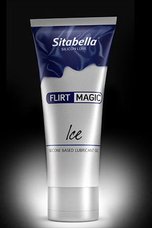 Силиконовая гель-смазка FLIRT MAGIC Ice с лёгким пролонгирующим эффектом - 75 мл. - Sitabella - купить с доставкой в Севастополе