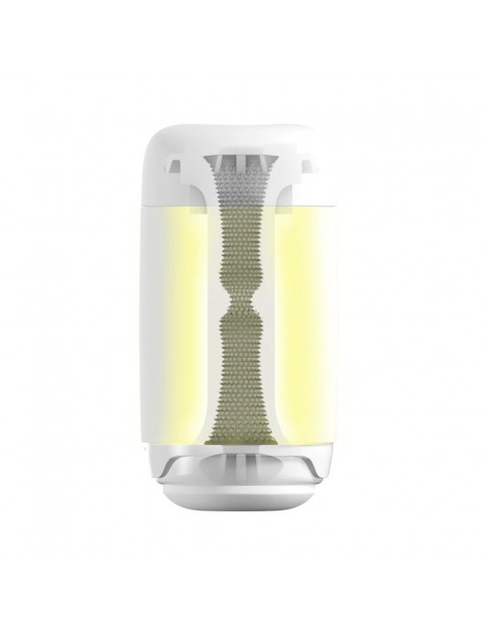 Белый мастурбатор Tenga Puffy - Tenga - в Севастополе купить с доставкой