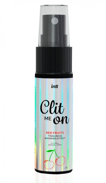 Клиторальный возбуждающий спрей Clit Me On Red Fruits - 12 мл. - INTT - купить с доставкой в Севастополе