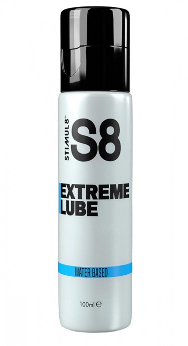 Лубрикант на водной основе S8 Extreme Lube - 100 мл. - Stimul8 - купить с доставкой в Севастополе