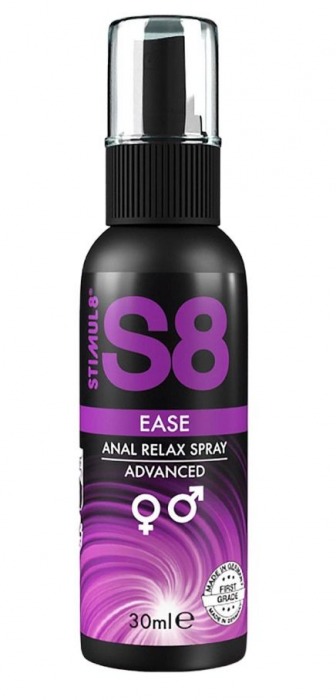 Расслабляющий анальный спрей S8 Ease Anal Relax Spray - 30 мл. - Stimul8 - купить с доставкой в Севастополе