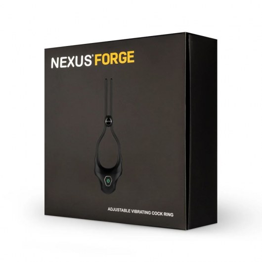 Черное эрекционное лассо с вибрацией Nexus Forge - Nexus Range - в Севастополе купить с доставкой
