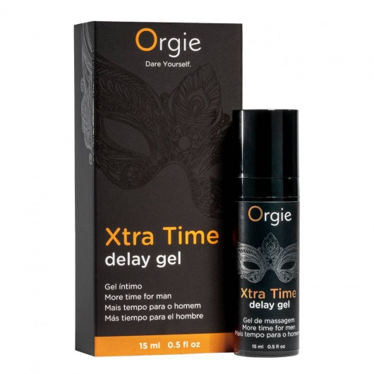 Продлевающий гель Orgie Xtra Time Delay Gel - 15 мл. - ORGIE - купить с доставкой в Севастополе