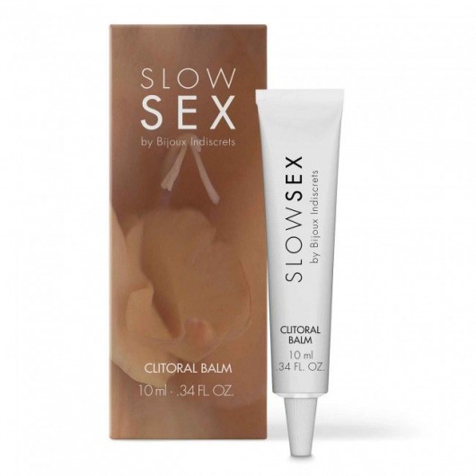 Бальзам для клитора Slow Sex Clitoral Balm - 10 мл. - Bijoux Indiscrets - купить с доставкой в Севастополе